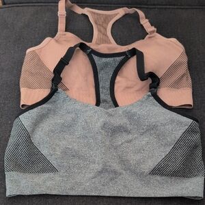 Auden Sports Bras - Gray and Tan